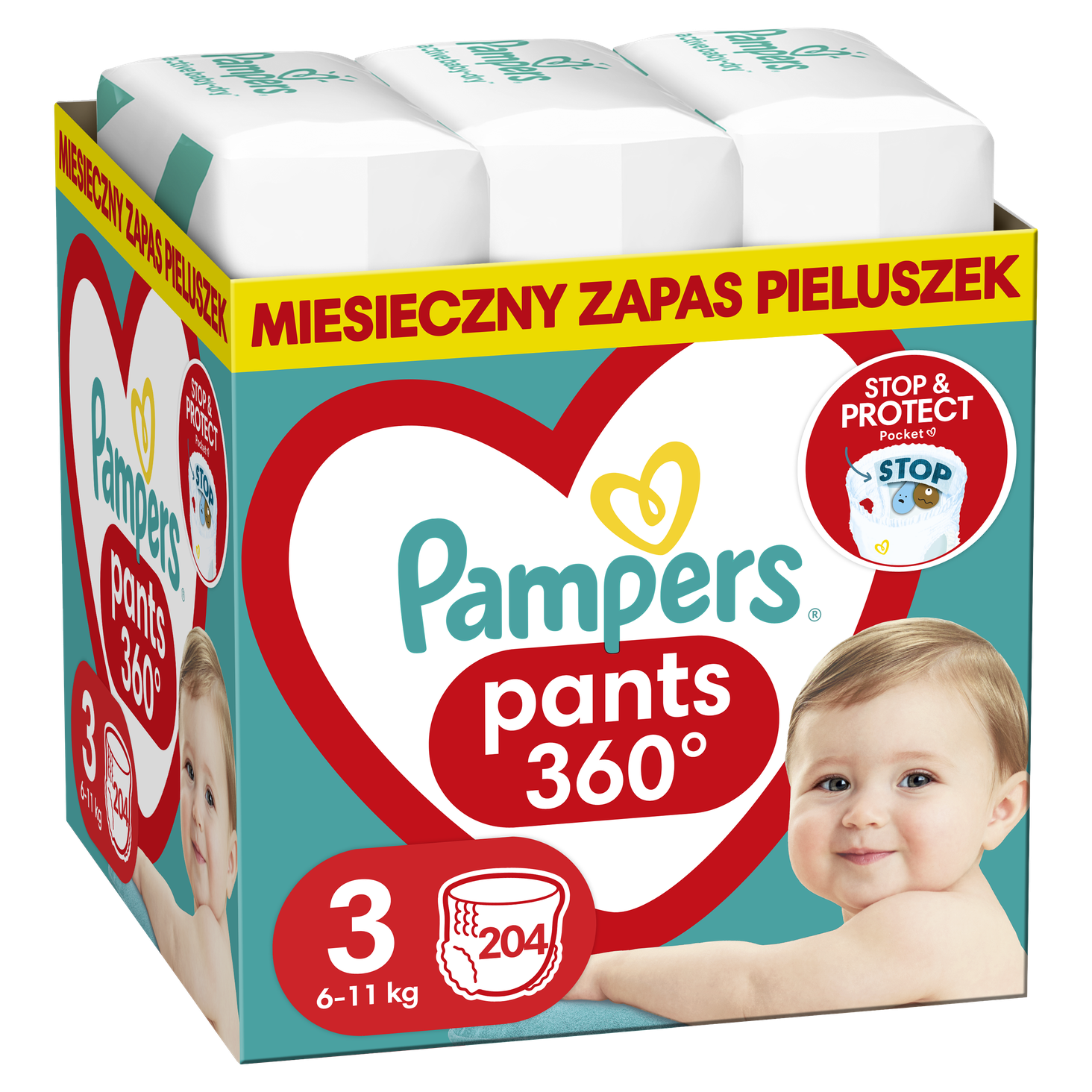 czy pieluchomajtki pampers są pokryte olejkiem