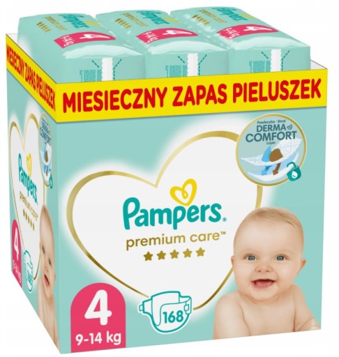 pampers pieluchy premium care 3 midi ceneo