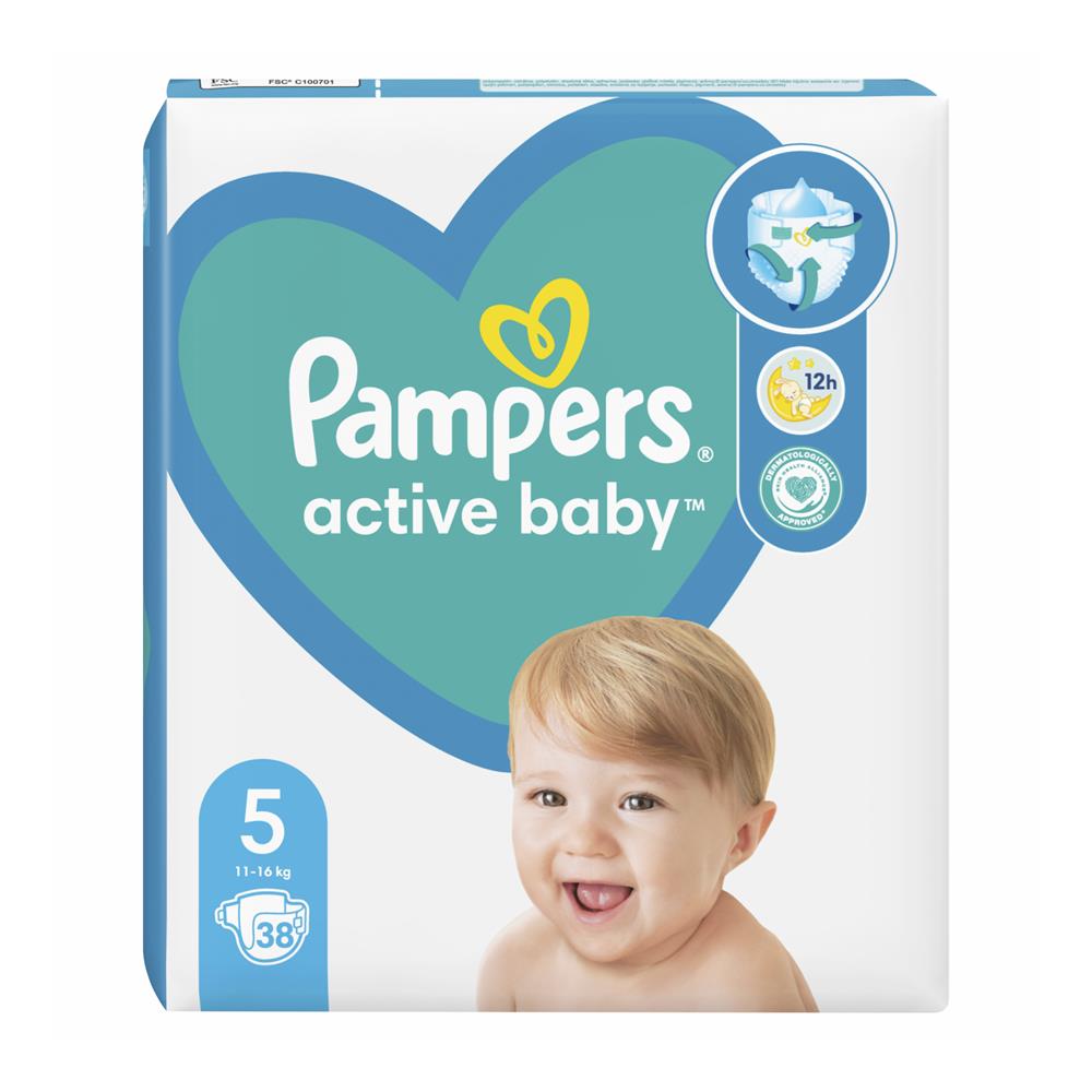 allegro pieluchy pampers 5