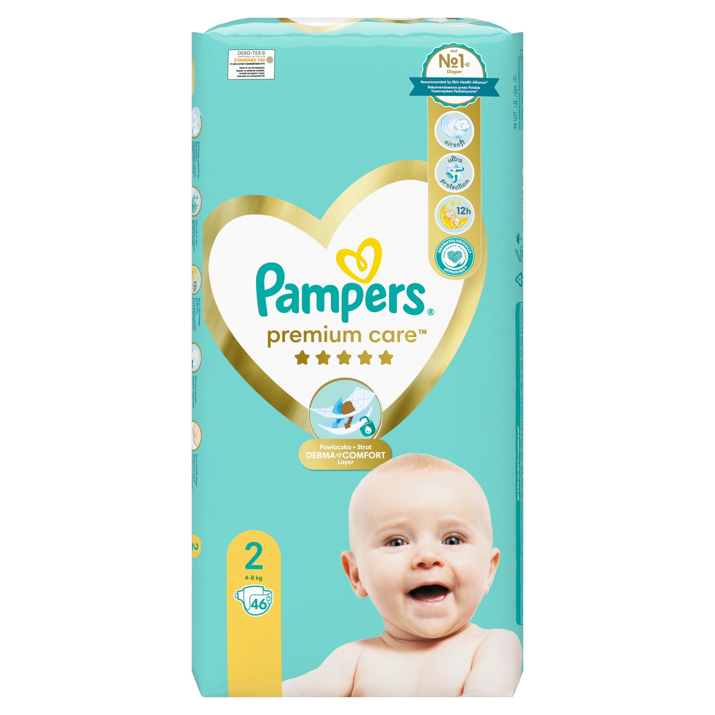 pampersy pampers premium care 2