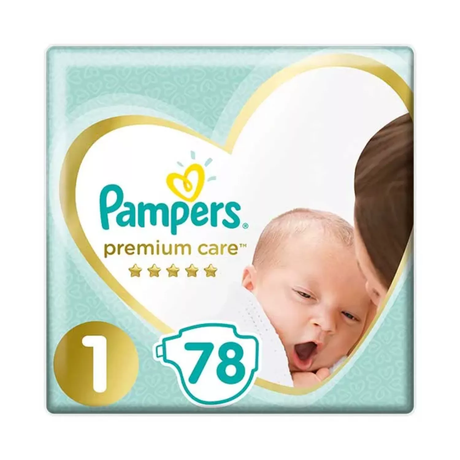 pieluchy pampers premium care 1 newborn pieluchy 2 mini 168szt