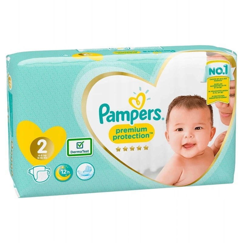 pampers premium care 1 newborn 2-5 kg 88 ks