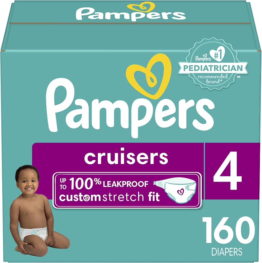 mega pack pampers 4