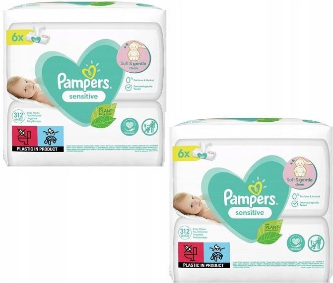 pieluchy pampers 1 i 2 allegro