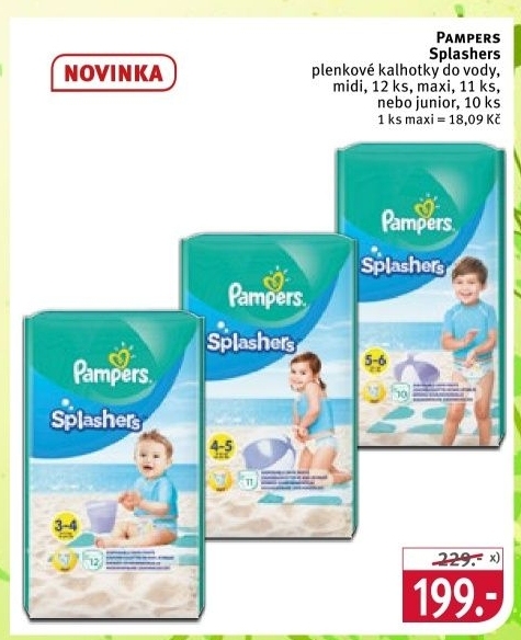 pantsy z firmy pampers rozmiary