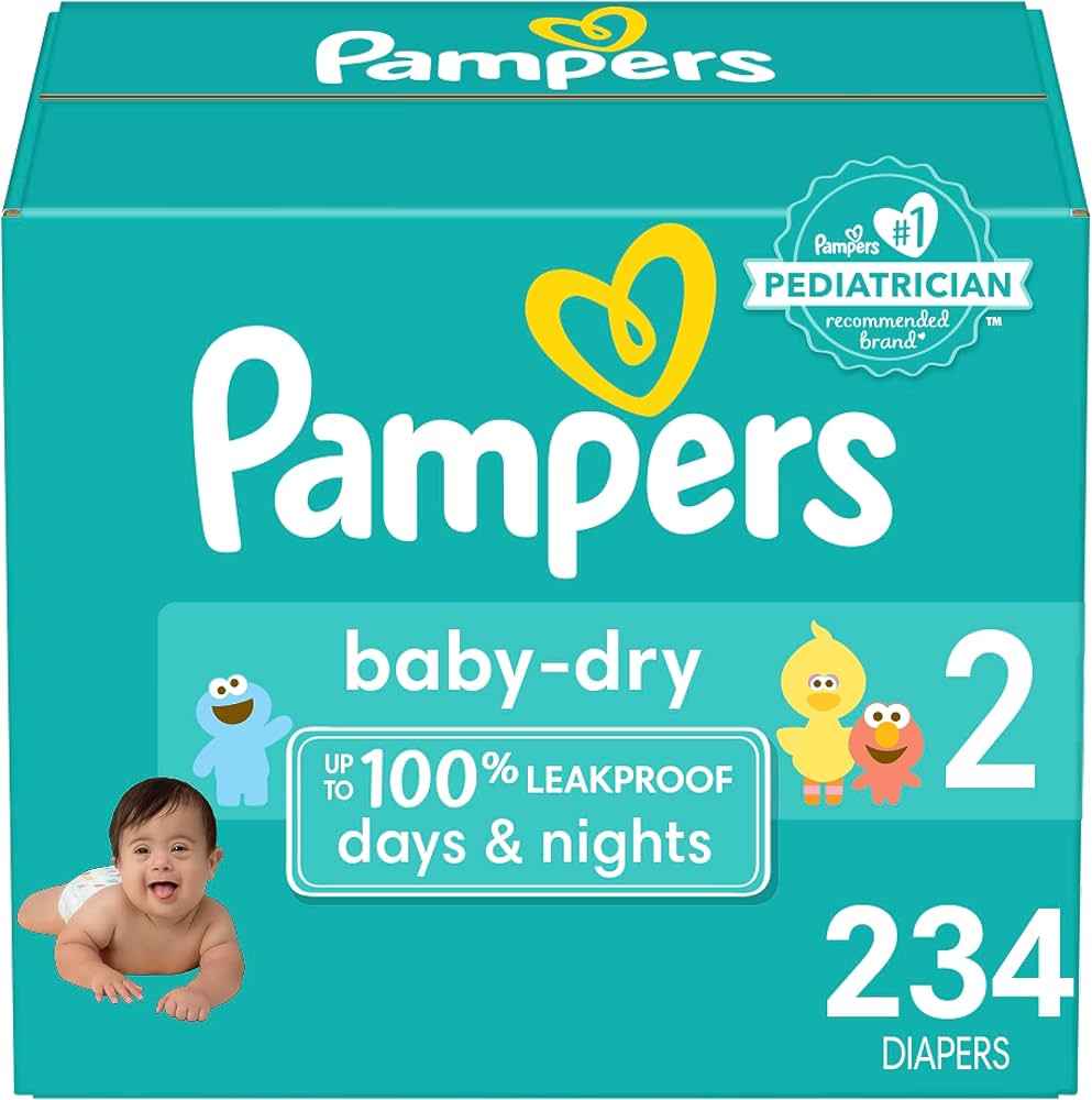 pampers baby dry i zwykly