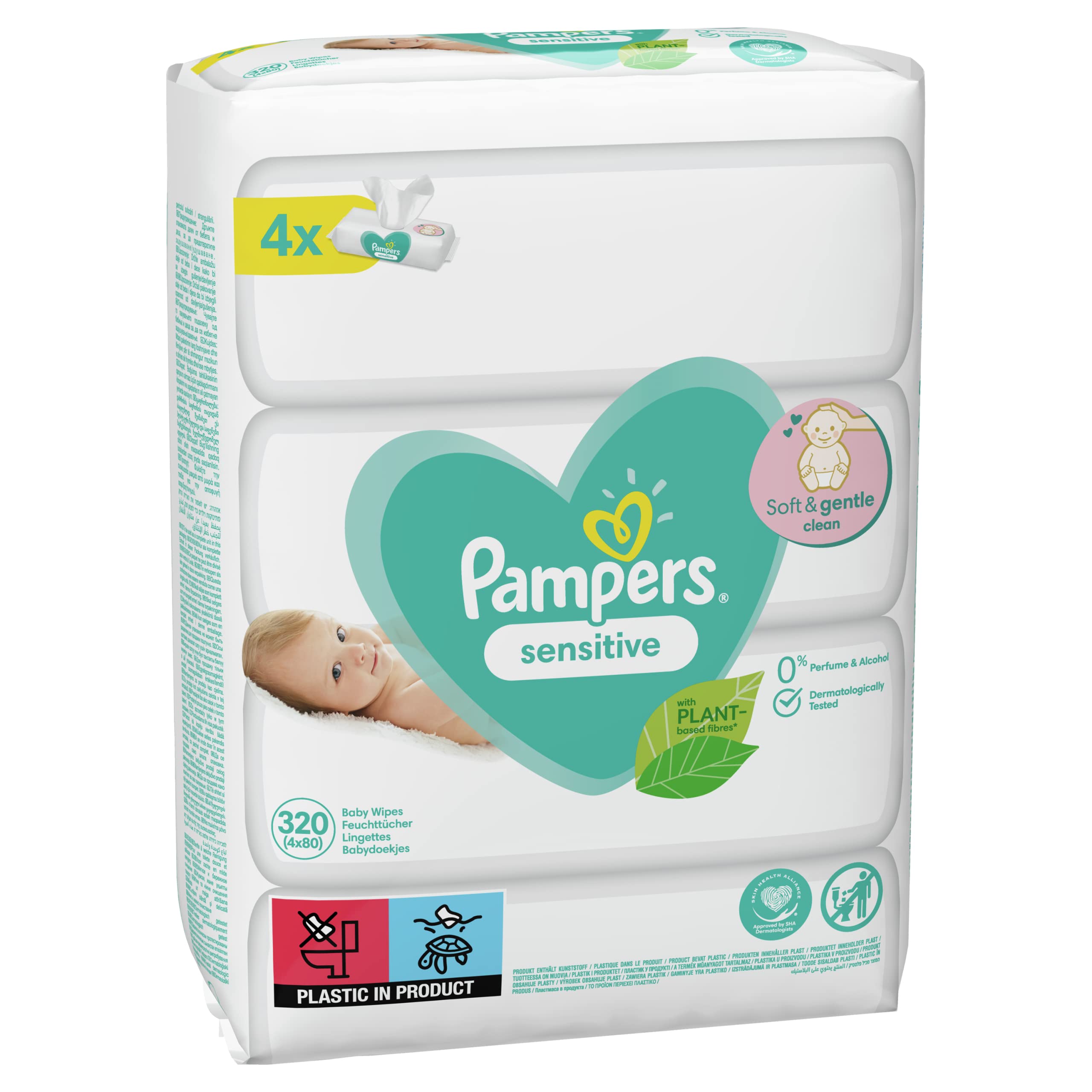 pieluchomajtki pampers 4 plaster z tyłu