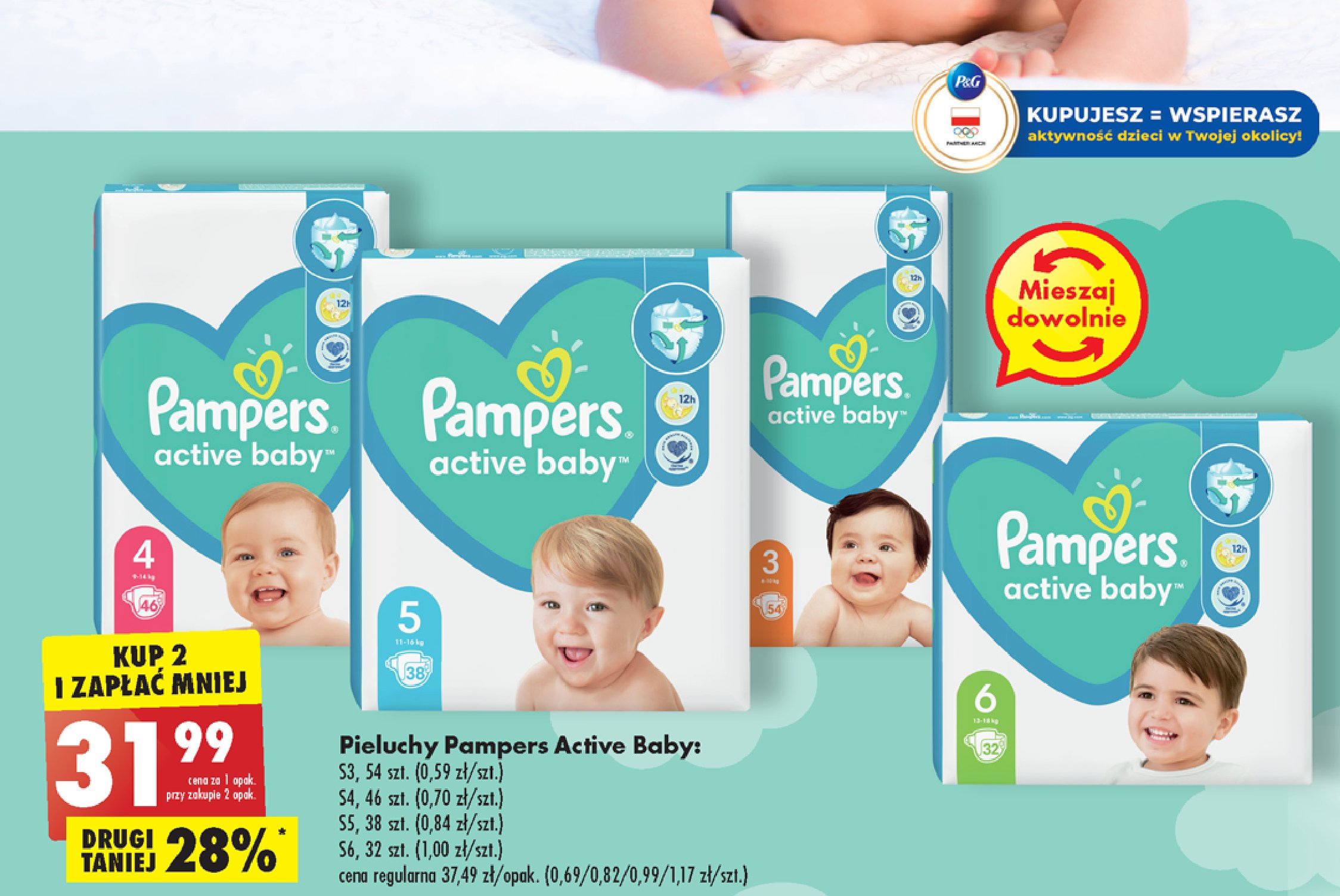 pampers 0 dla dziecka