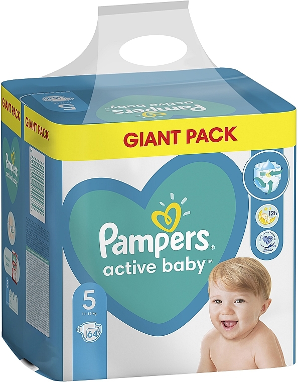 pampers acive baby 4