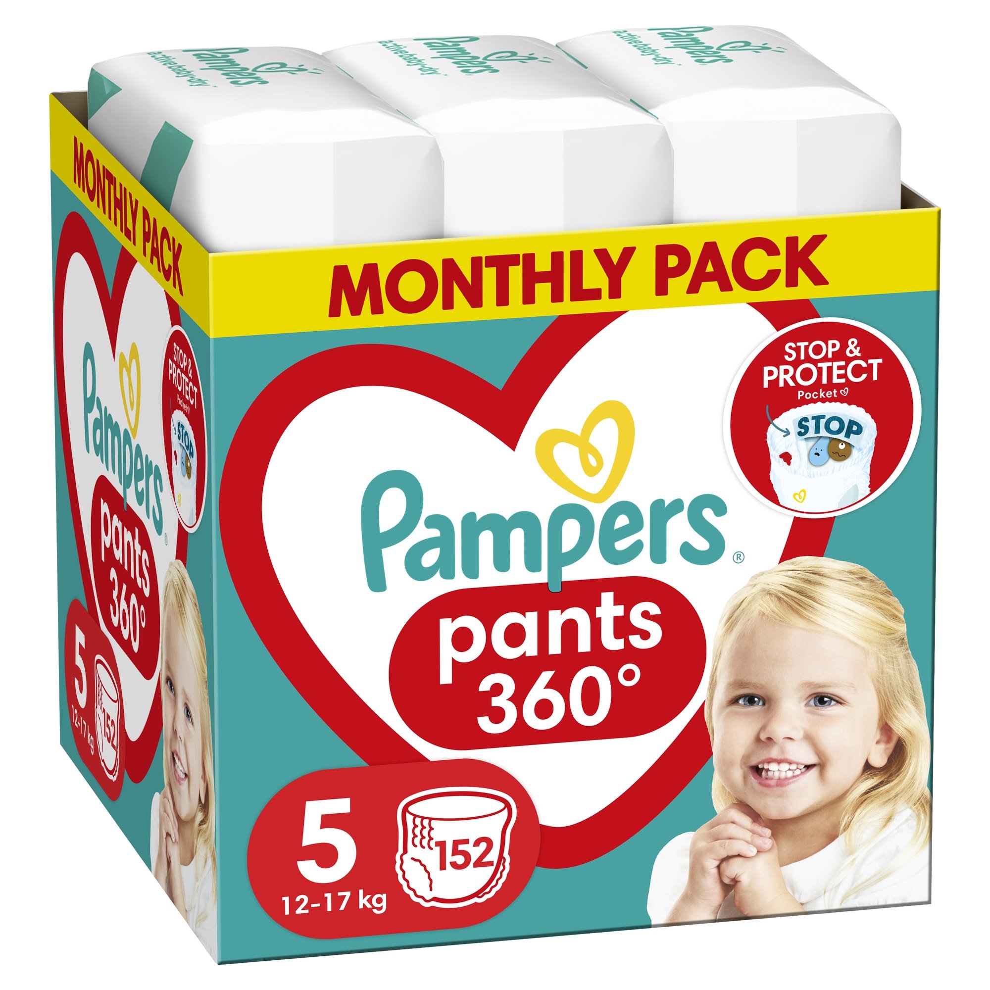 pampers 4 sztuk