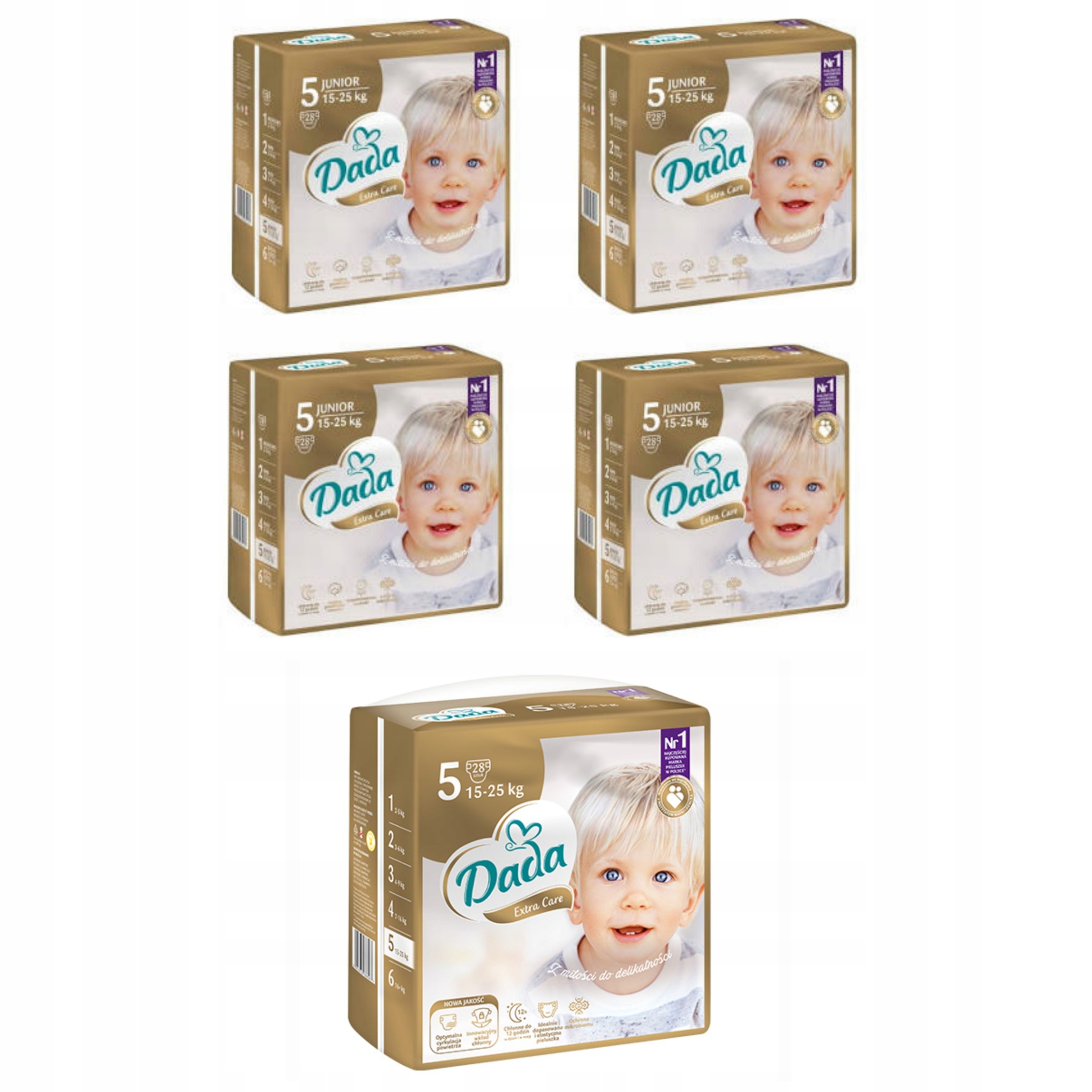 pampers jumbo pack size 5