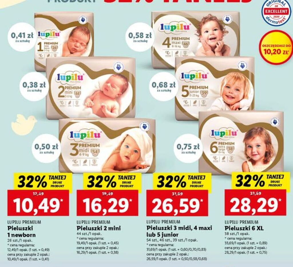 pampers 8-14kg biedronka