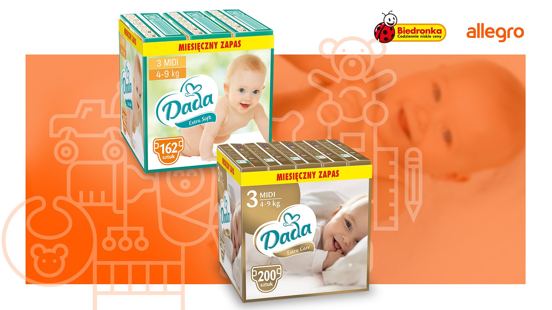 pieluchomajtki pampers premium care niemcy