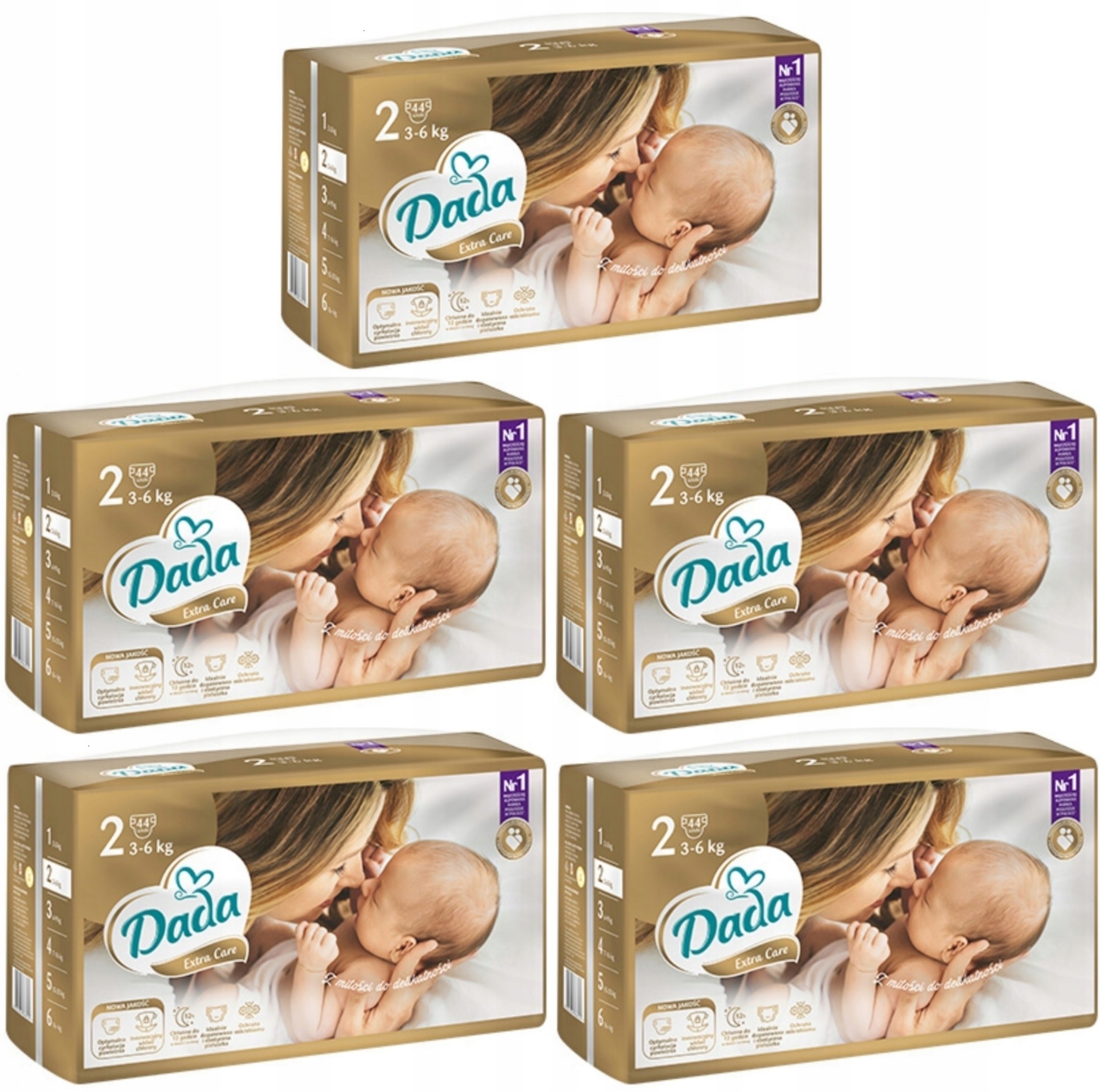 pieluchy pampers premium care 43