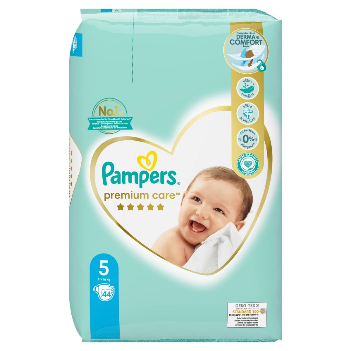 najnowsze ulepszenie pieluszek pampers premium care