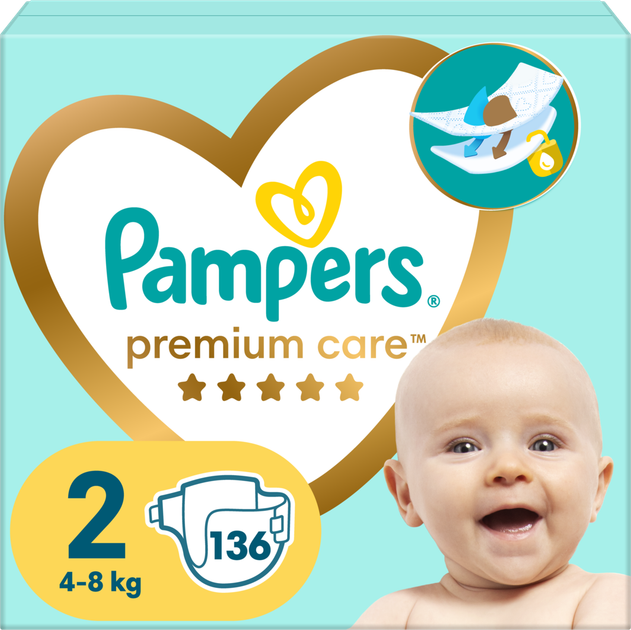 pampers premium care new born 2 80 szt tesco