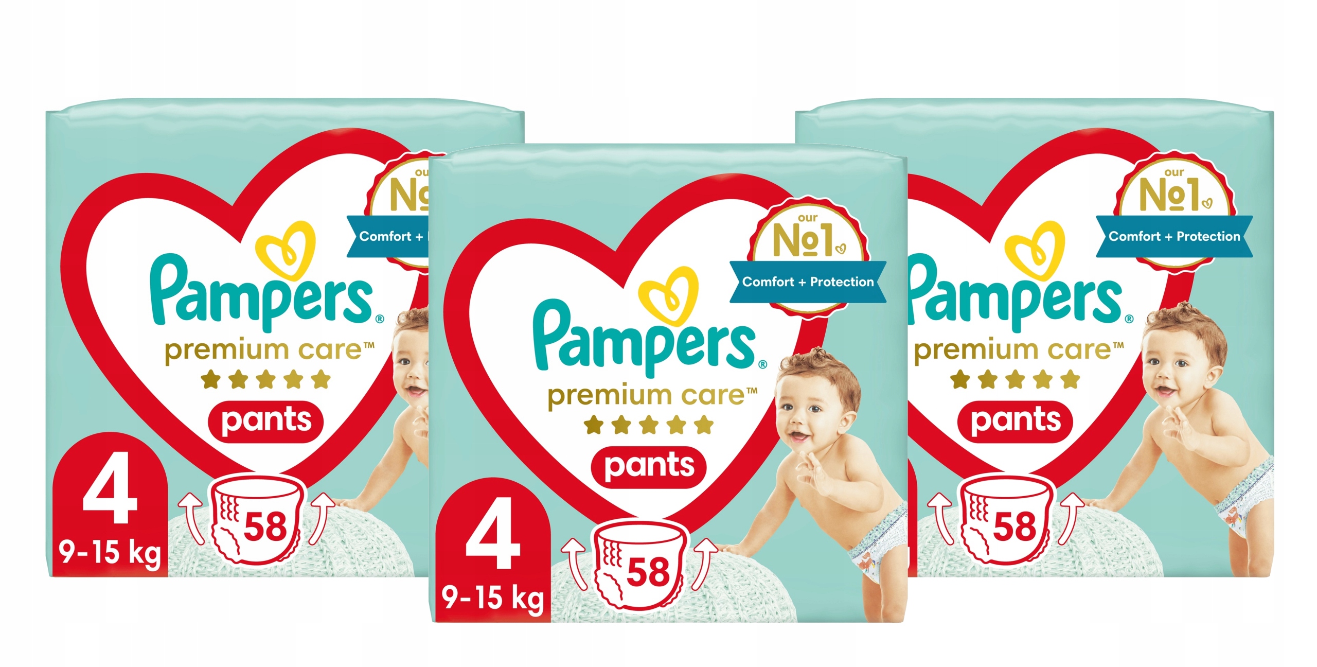 pampers fresh clean chusteczki dla niemowląt 6 x 64 sztuki