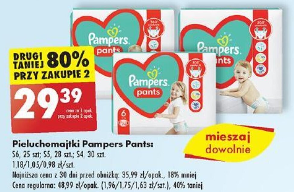 pieluchy pampers w carrefour promocja