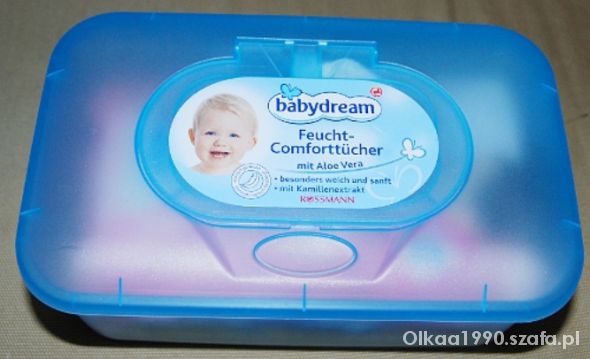 rossmann chusteczki nawilżane babydream calendula