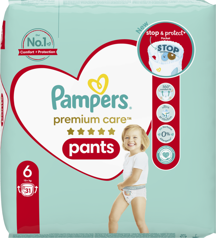 pampers newborn wymiary