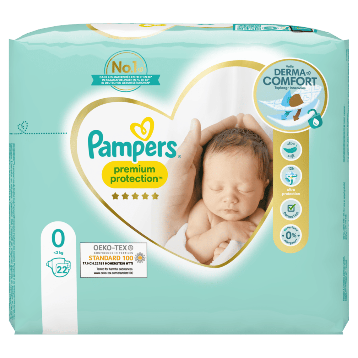 chusteczki nawilżane pampers 6x64 leclerc