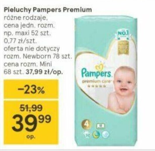 pampers premium care 5 44.szt ceneo