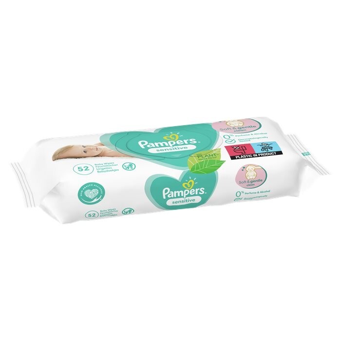 pampers sensitove chusteczki 6